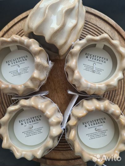 Ароматическая свеча керамика, новая h&m home