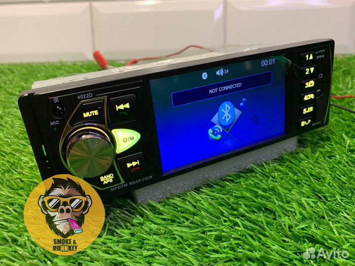 Магнитола 1дин с экраном новая
