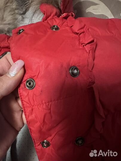 Пуховик для девочки