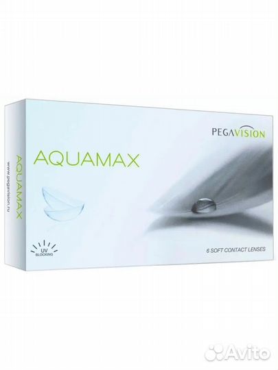 Линзы Aquamax двухнедельные -1,25