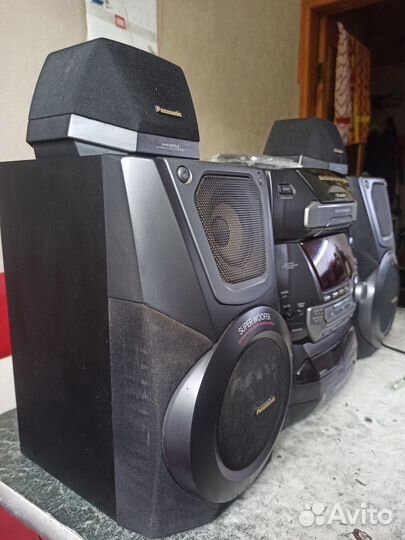 Музыкальный центр Panasonic SA-AK25 с колонками