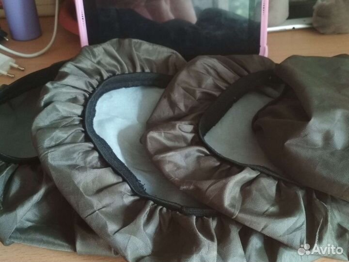 Чехлы на колеса коляски,4шт