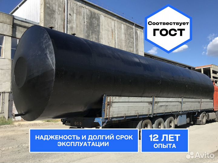 Резервуары и емкости / ргс / Цистерны