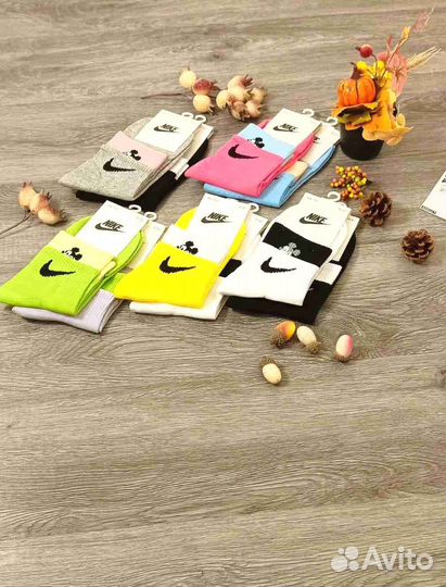 Носки nike с принтом