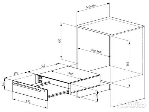 Подогреватель De Dietrich DWD 914 B