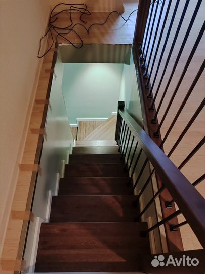 Металлокаркас лестницы