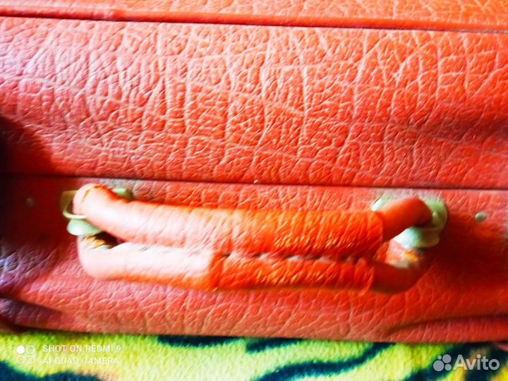 Кожаный чемодан СССР