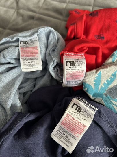 Вещи пакетом на мальчика 62 68 74 80