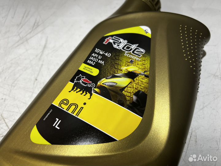 Масло мотоциклетное Eni i-Ride scooter 10W40 1л