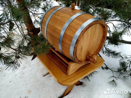 Бочка дубовая