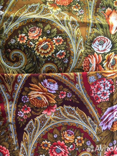 Павловопосадская шаль 