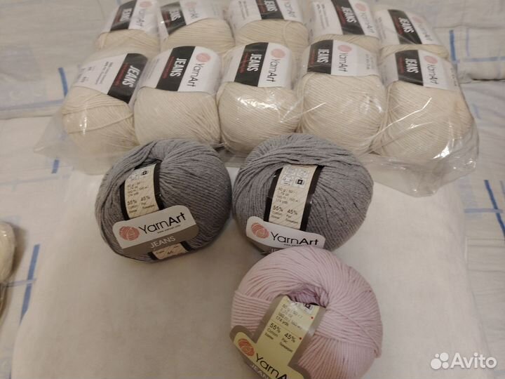 Пряжа YarnArt jeans для Людмилы