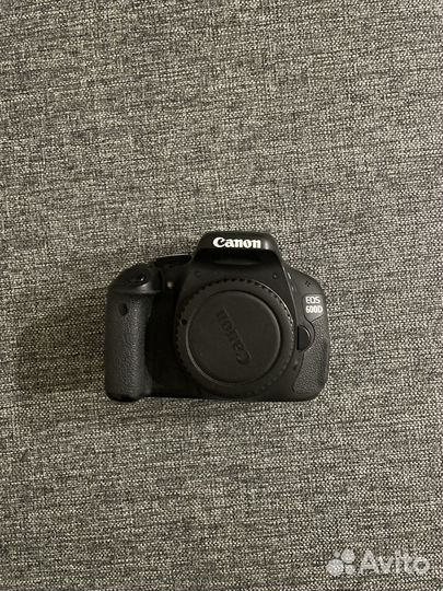 Зеркальный фотоаппарат canon eos 600d