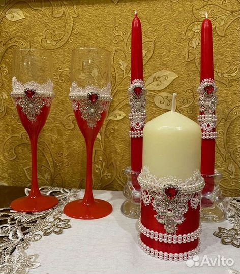 Свадебный набор бокалов