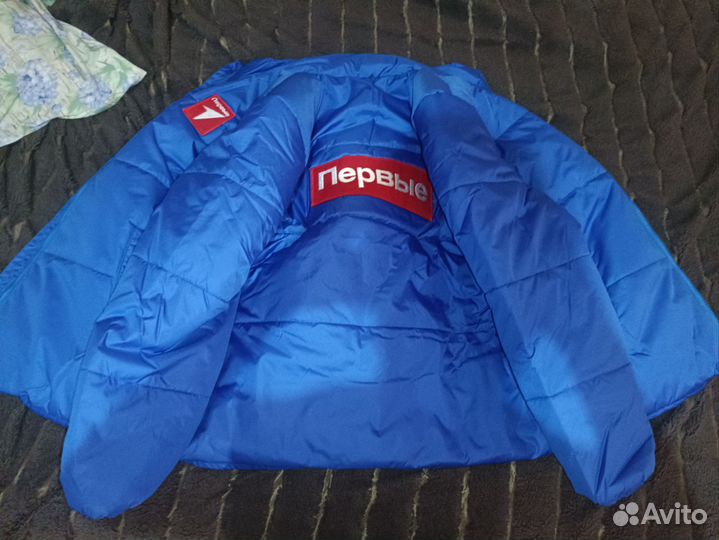 Продам куртку движение первых(синяя)