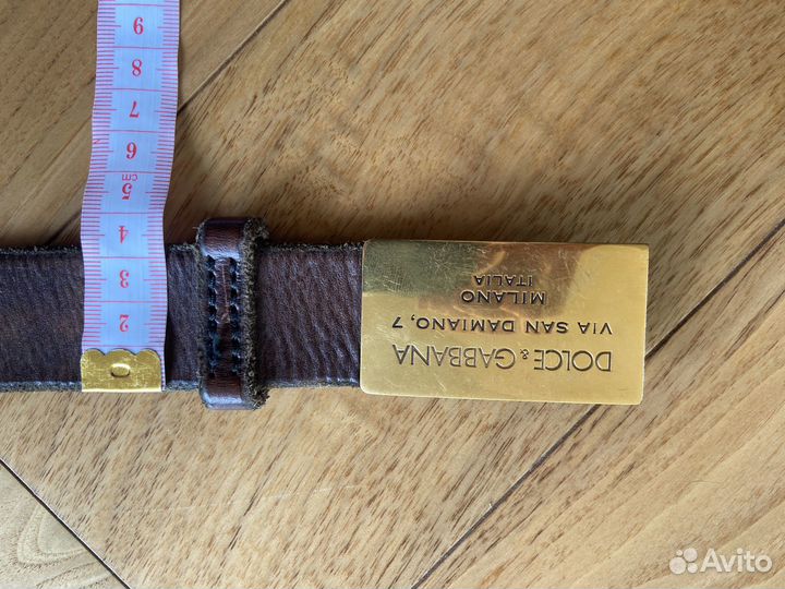 Dolce gabbana ремень