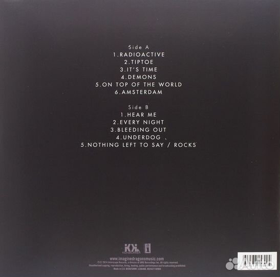 Imagine dragons - Night Visions