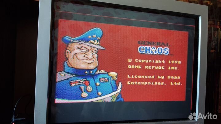 Картридж Sega Сега стародел 90-х