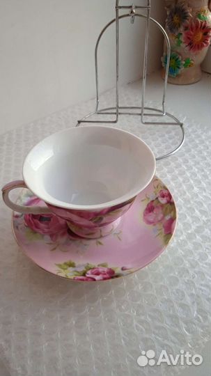 Чашка с блюдцем