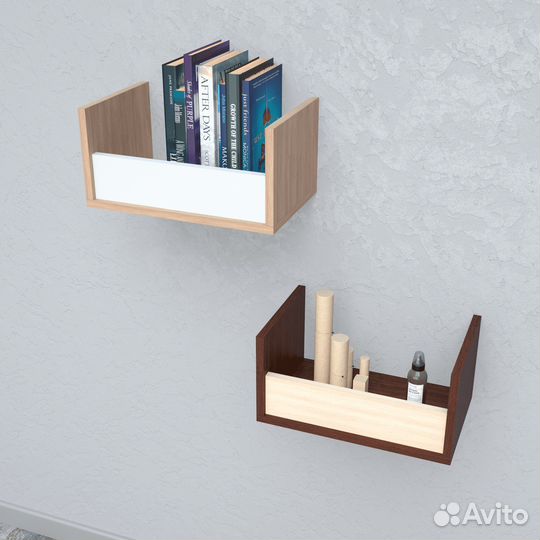 Полка Компакт настенная прямая 400