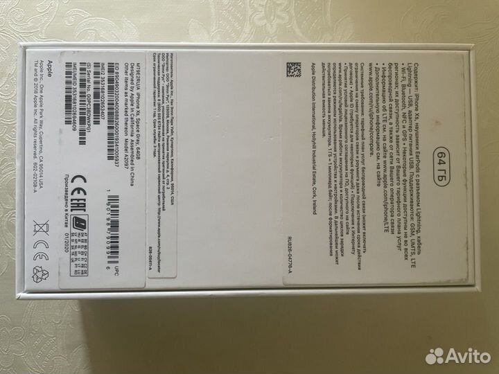 Телефон iPhone xs