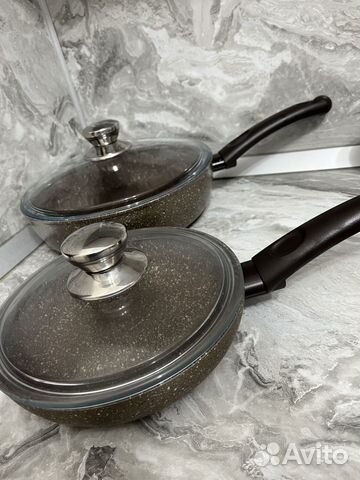 Кастрюля сотейник сковородка ART granit