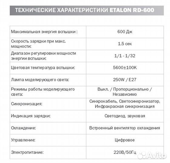 Raylab Etalon RD-600