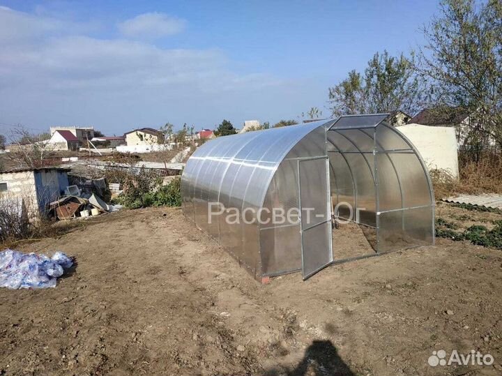 Теплица 3х6 (шаг 0.65) поликарбонат 4мм