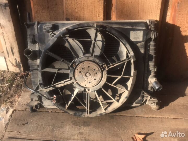 Вентилятор радиатора ford focus 2