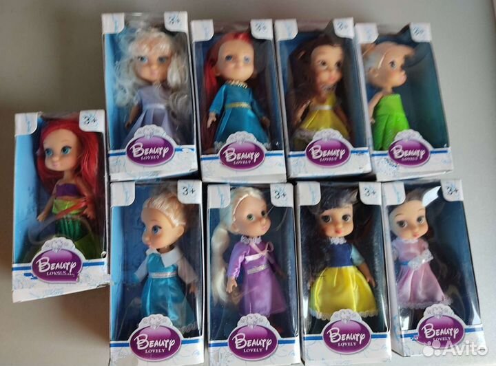 Набор диснеевских малюток 9 шт