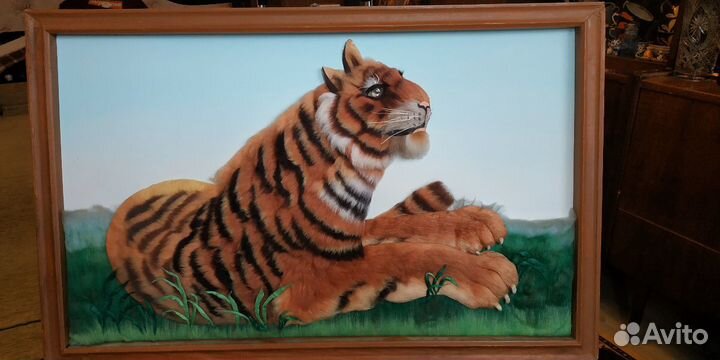 Картина из ваты