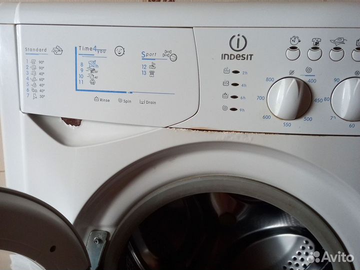 Стиральная машина indesit 4,5 кг бу