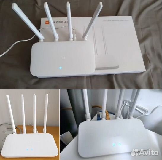 Wi Fi Роутер Xiaomi Mi Router 4c белый