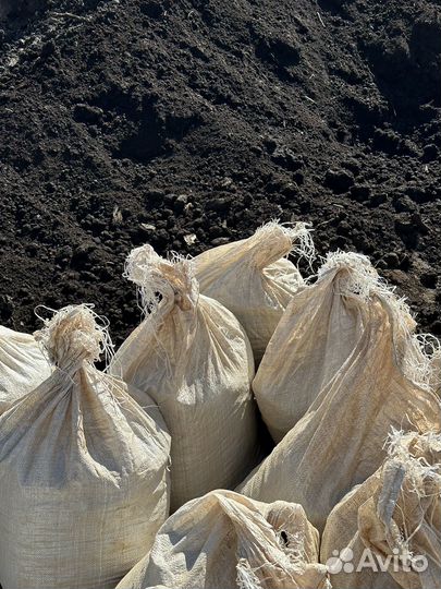 Чернозем в мешках