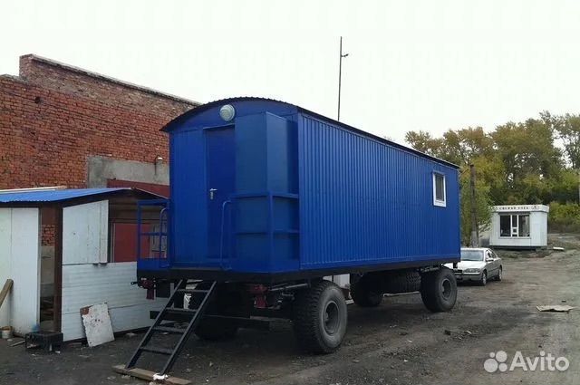 Вагончик на шасси 6*2,45м (нш03)