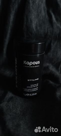 Пудра для волос для фиксации и объема