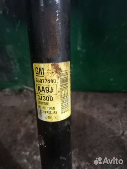 Задний амортизатор авео т300