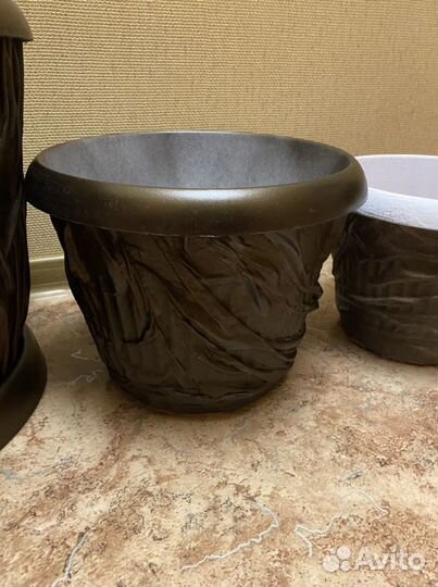 Горшки/кашпо цветочные на заказ из кожи