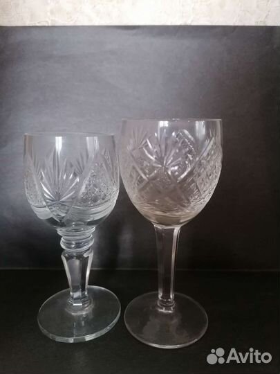 Рюмка на ножке хрусталь СССР