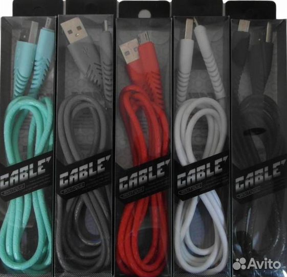 Кабель micro USB Viper, 2.4A, Черный