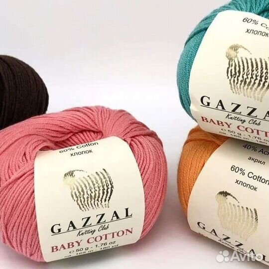 Пряжа Беби, Кроха Детская новинка, Беби Вул, Джинс