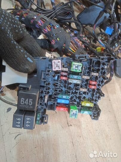 Проводка (коса) салона Skoda Octavia A7 liftback