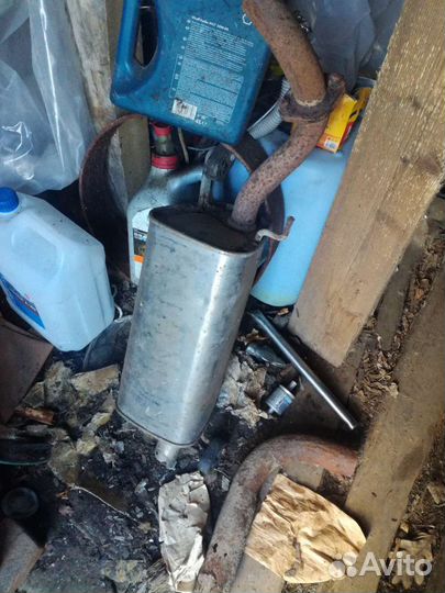 Глушитель Авео сенс Ланос нерж