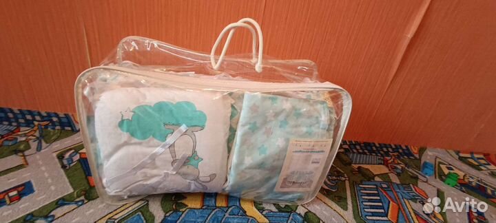 Бортики на детскую кроватку