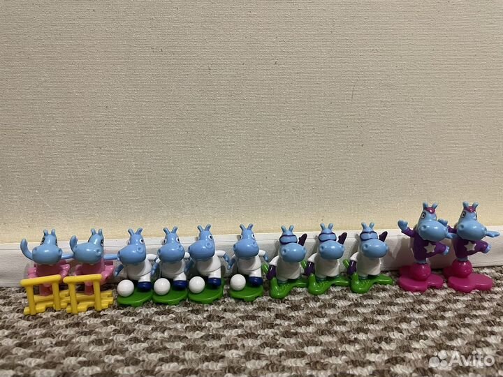 Киндер бегемотики новая коллекция