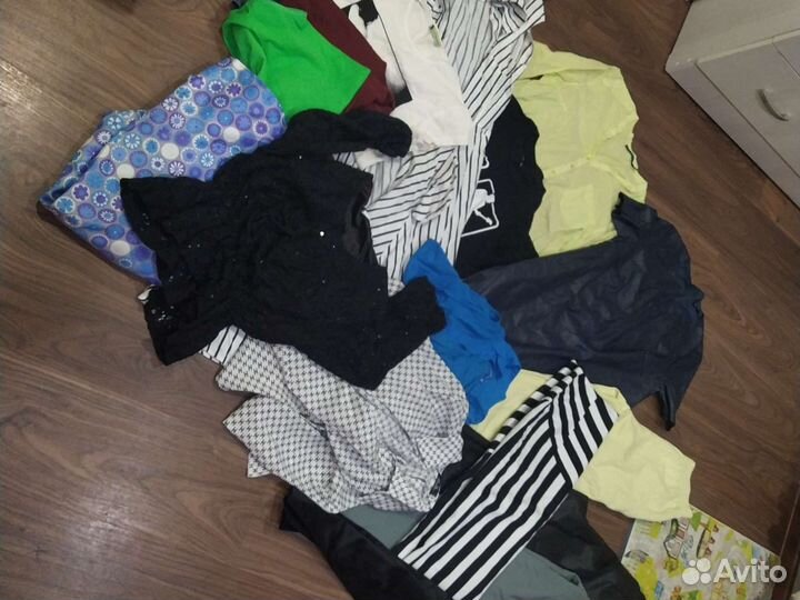 Вещи на худенькую девушку пакетом