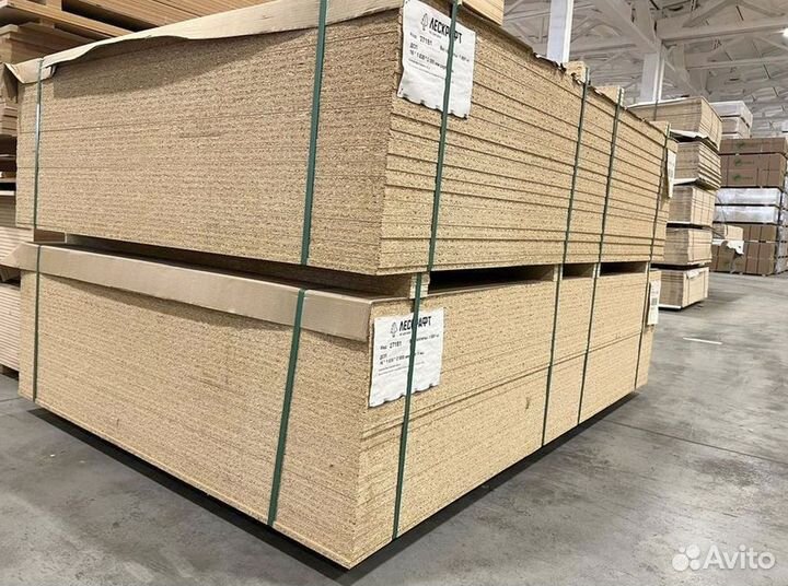 Дсп 16*1830*2500 мм сорт 1 нешлифованная