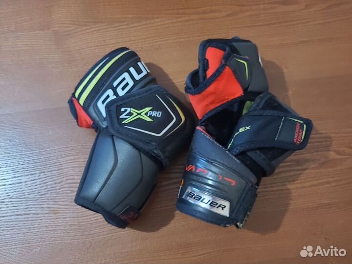 Налокотники хоккейные bauer размер JR S