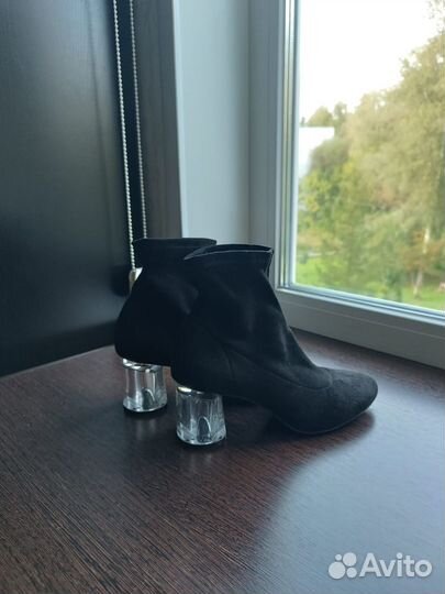 Ботильоны zara 37