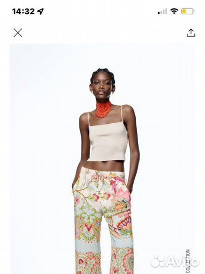 Брюки zara размер м